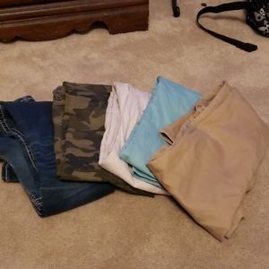 5 pairs of pants